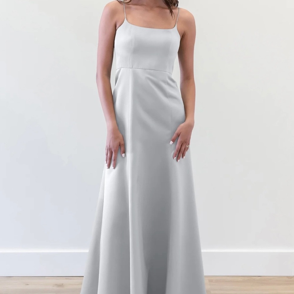 Wtoo Bridesmaid Dress Alexandra 362 in Silver Snow